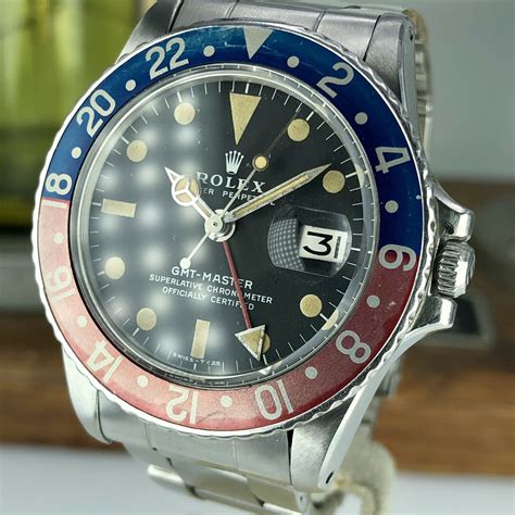 buy vintage rolex gmt|rolex gmt 1675 bezel.